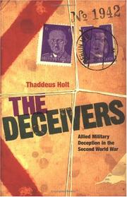 Cover of: The deceivers by Thaddeus Holt