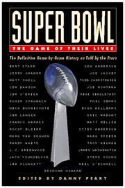 Cover of: Super Bowl, the game of their lives