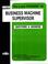 Cover of: Business Machine Supervisor