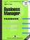 Cover of: Business Manager