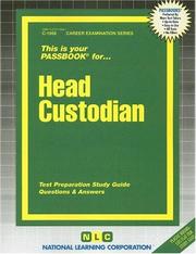 Cover of: Head Custodian by Jack Rudman