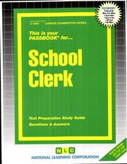 Cover of: School Clerk by 