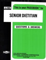Senior Dietician by Jack Rudman