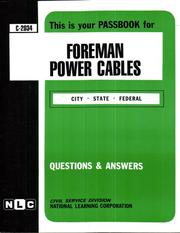 Cover of: Foreman: Power Cables