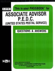 Cover of: Associate Advisor, Pedc (U.S.P.S.)