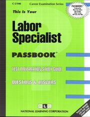 Cover of: Labor Specialist (C-2146)