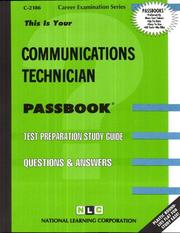 Cover of: Communications Technician