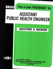 Cover of: Assistant Public Health Engineer