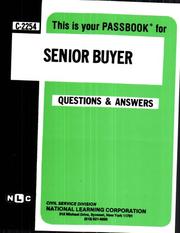 Cover of: Senior Buyer | Jack Rudman