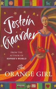 Cover of: The Orange Girl by Jostein Gaarder