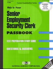 Cover of: Senior Employment Security Clerk