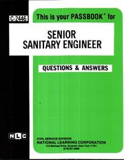 Cover of: Senior Sanitary Engineer