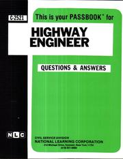Cover of: Highway Engineer
