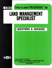 Cover of: Land Management Specialist