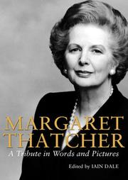 Cover of: Margaret Thatcher by Iain Dale