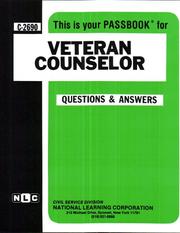 Cover of: Veteran Counselor