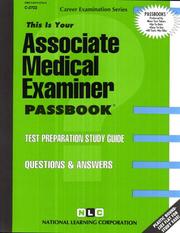 Cover of: Associate Medical Examiner