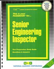 Cover of: Senior Engineering Inspector