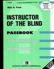 Instructor of the Blind by Jack Rudman