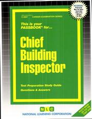 Cover of: Chief Building Inspector