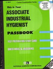 Cover of: Associate Industrial Hygienist