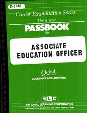 Cover of: Associate Education Officer