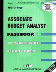 Cover of: Associate Budget Analyst
