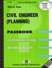 Cover of: Civil Engineer by Jack Rudman