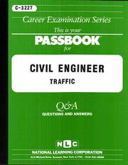 Cover of: Civil Engineer: Traffic/C-3227