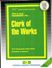 Cover of: Clerk of the Works