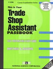 Trade Shop Assistant by Jack Rudman