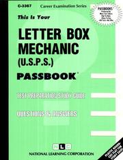Letter Box Mechanic by Jack Rudman