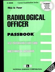 Cover of: Radiological Officer | National Learning Corporation