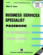 Cover of: Business Services Specialist