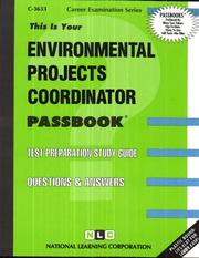 Cover of: Environmental Projects Coordinator | National Learning Corporation