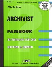 Cover of: Archivist