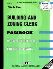 Cover of: Building and Zoning Clerk