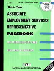 Cover of: Associate Employment Services Representative