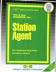Cover of: Station Agent (Career Examination Passbooks) by 