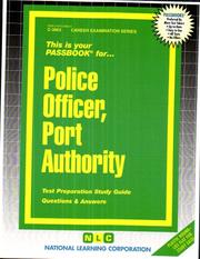 Cover of: Police Officer, Port Authority | 