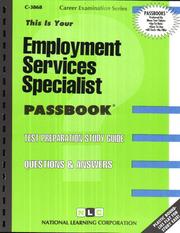 Cover of: Employment Services Specialist | National Learning Corporation
