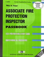 Cover of: Associate Fire Protection Inspector