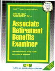 Cover of: Associate Retirement Benefits Examiner