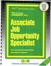 Cover of: Associate Job Opportunity Specialist