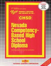 Cover of: Nevada Competency-Based High School Diploma Program (Chsd (Admission Test Series)