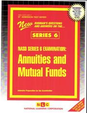 Cover of: NASD Series 6 Examination: Annuities and Mutual Funds (Admission Test Series , No 6)