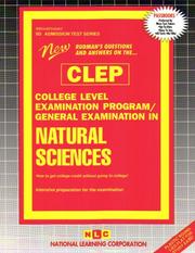 Cover of: CLEP Natural Sciences (College-Level Examination Program) by 