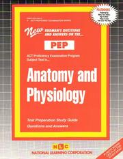 Cover of: Anatomy and Physiology (Act Proficiency Examination Program (Pep).)