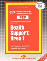 Cover of: Health Support by 