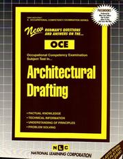 Cover of: Architectural Drafting (Occupational Competency Examination Series (Oce).)